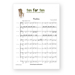 Fanfare (Lemmens) - arranged for Brass Dectet